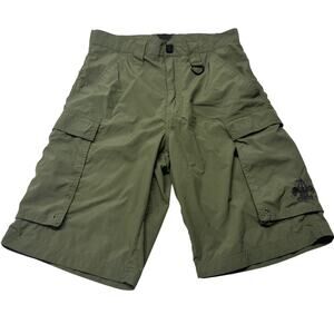 Boy Scouts of America Centennial Uniform Short Green Cargo Supplex Nylon Mens XS